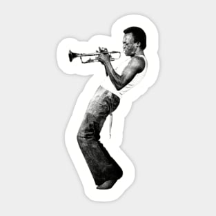 Miles Davis Vintage Sticker